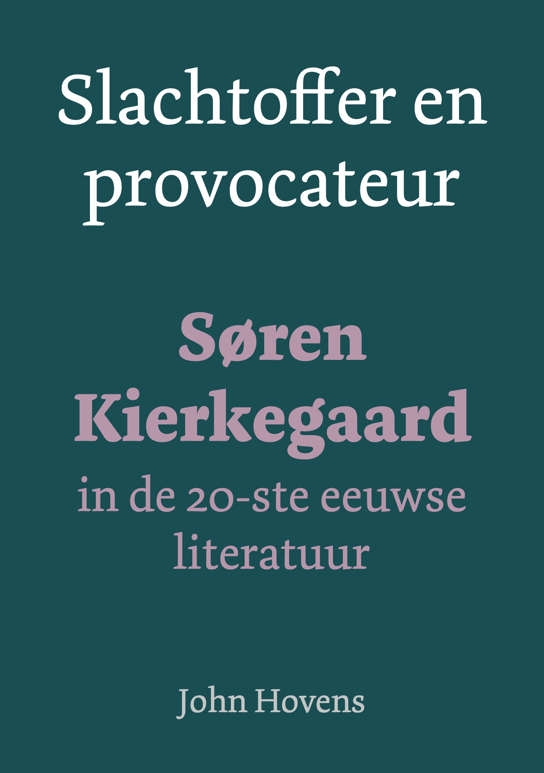 Slachtoffer en provocateur